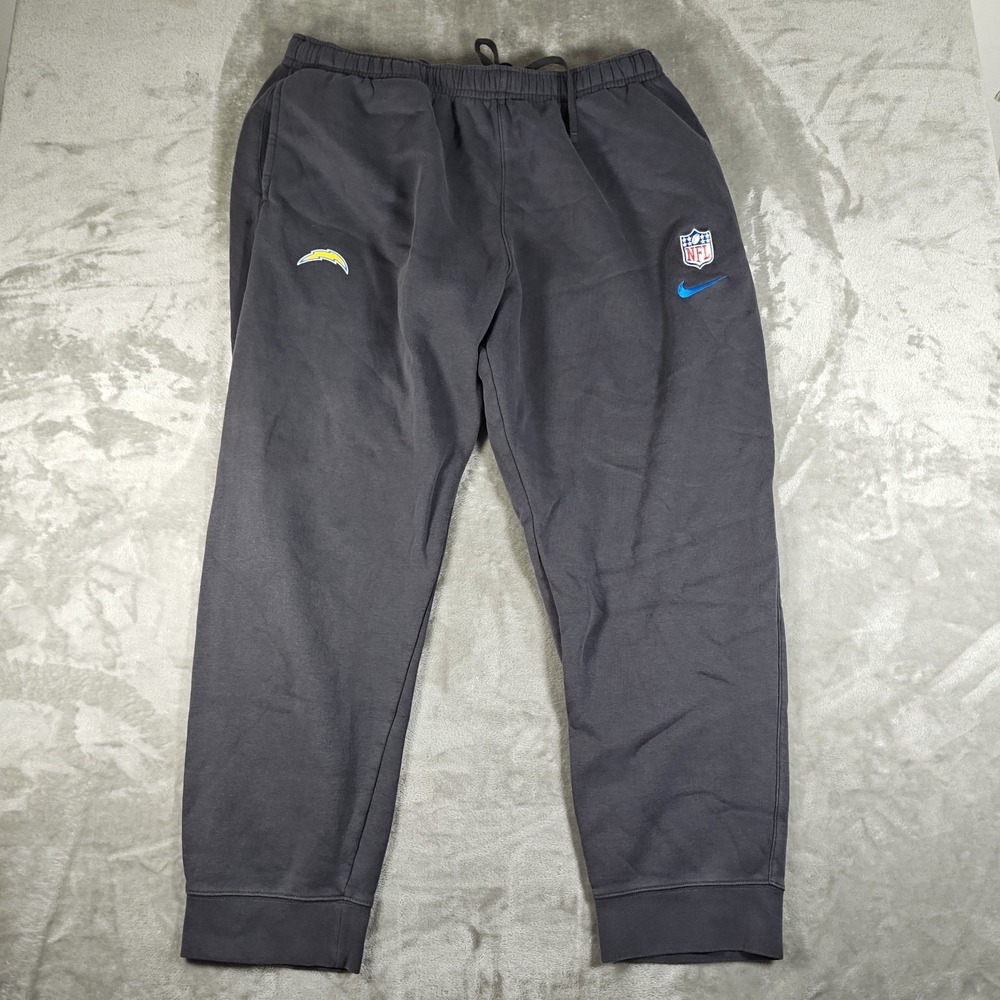 Los Angeles Chargers Sweatpants Mens 3XL Nike Coach Worn Andy Bischoff‎ NFL